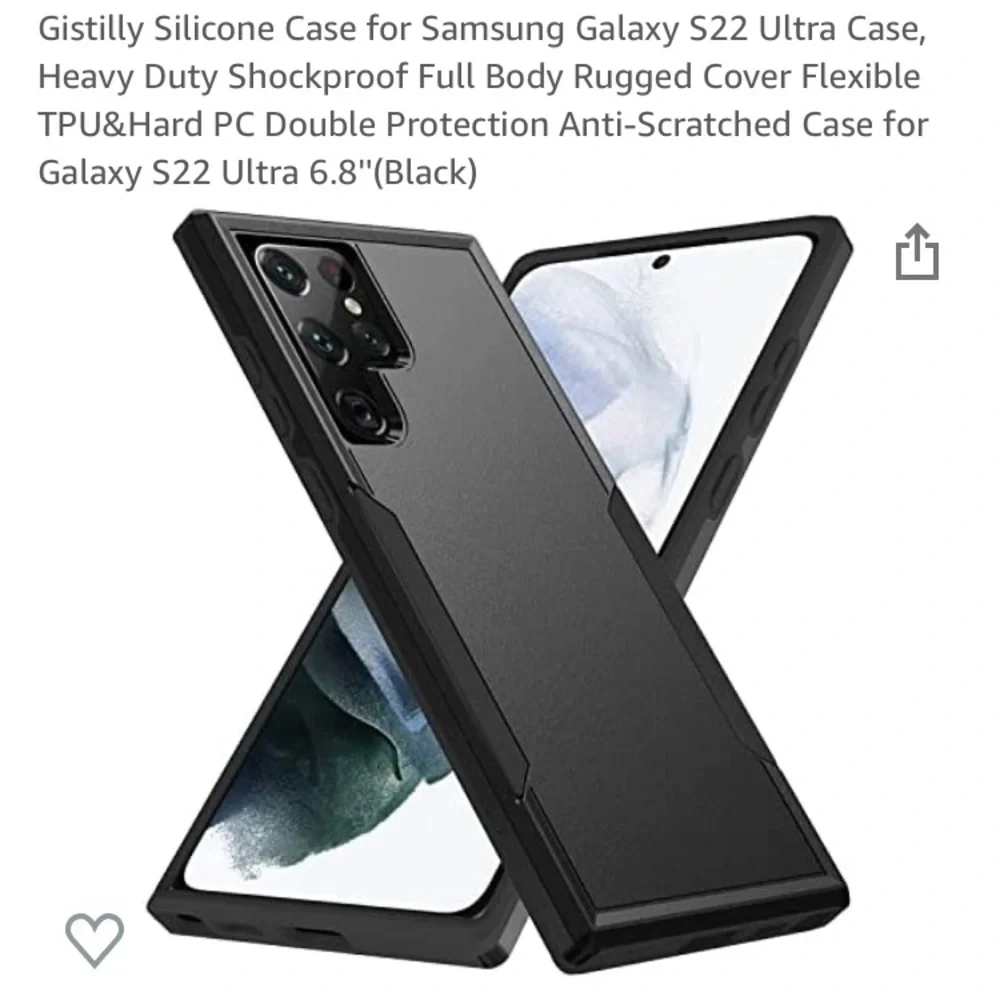 Set of 2 cases for Samsung Galaxy s22